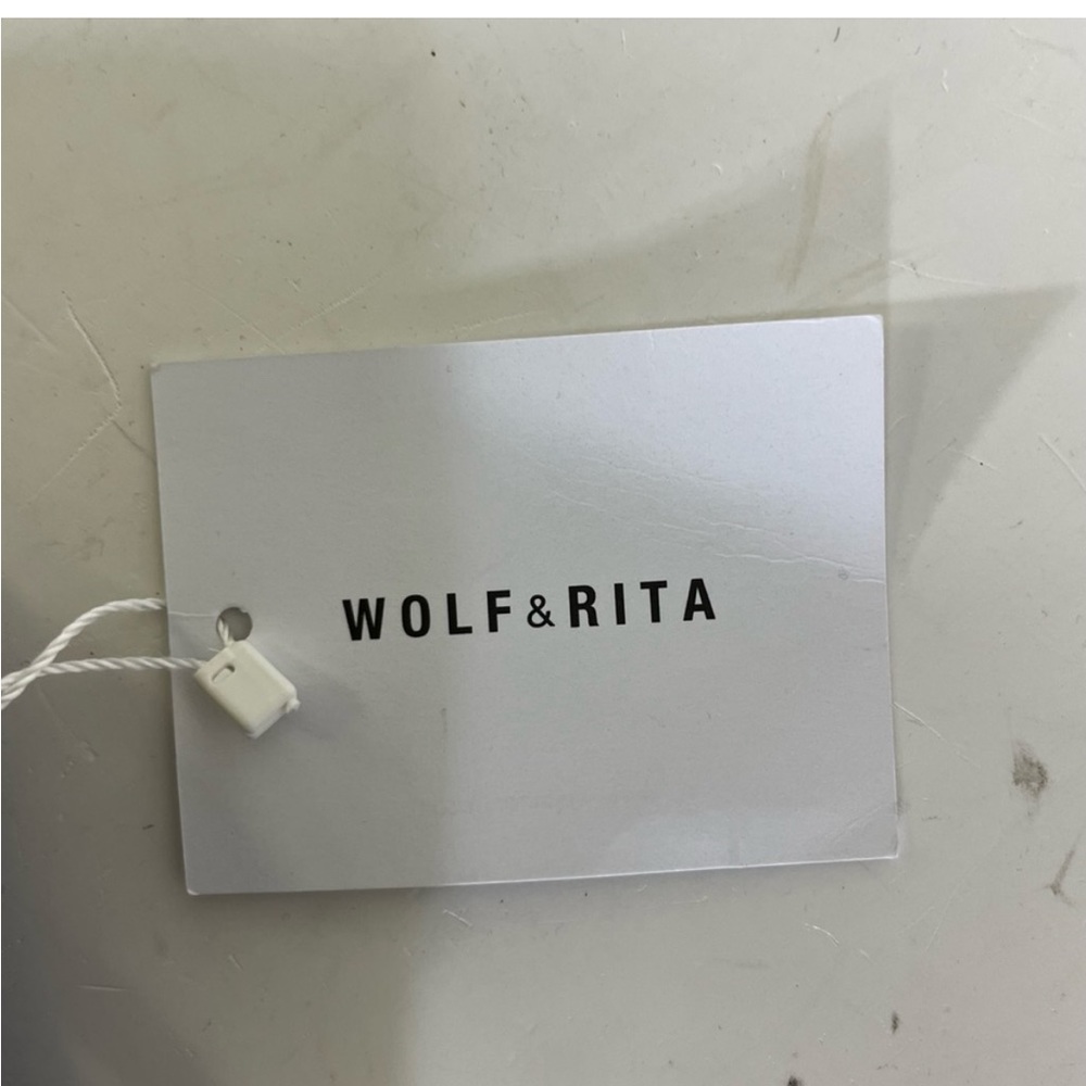 Nwt Wolf & Rita Blue Patchwork Drawstring Texas S… - image 7